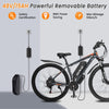 GUNAI GN29 29 Inch 750W Motor 48V 15AH Electric Bike for Adult Electric Mountain Bike 21 Speed 