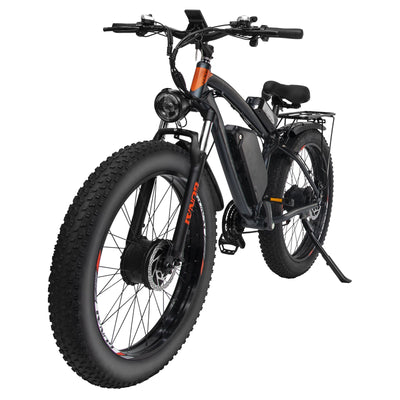 GUNAI GN88 Dual Motor Electric Mountain Bike 2000W,48V 22AH Removebel Lithium Battery