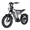 GUNAI-Y Moped Electric Bike for Adults 20 Inch Off-Road Dirt Electric Mountain Bike with 48V18AH Lithium-Ion Battery, 7-Speed Full Suspension 80-100KM Range