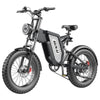 GUNAI MX25 Off-Road Electric Bike 4×20 Inch Wide Tires for Adult Fat Tires 1000W Brushless Motor 48V 25Ah Battery 