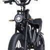 Q20 Pro Off-road Electric Bike 20*4.0 inch Fat Tires 1000W*2 Motor 52V 20AH Dual Battery 55km/h Max Speed 288km Max Range 150kg Max