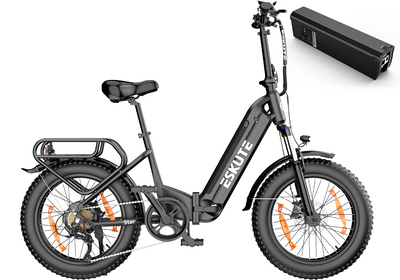 Star 2024 Elektro Klapprad 20 Zoll Fat Tire