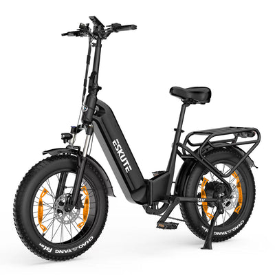 Star 2024 Elektro Klapprad 20 Zoll Fat Tire