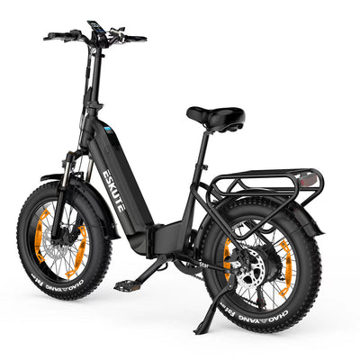Star 2024 Elektro Klapprad 20 Zoll Fat Tire