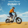 GUNAI-Y Moped Electric Bike for Adults 20 Inch Off-Road Dirt Electric Mountain Bike with 48V18AH Lithium-Ion Battery, 7-Speed Full Suspension 80-100KM Range