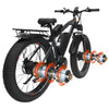 GUNAI GN88 Dual Motor Electric Mountain Bike 2000W,48V 22AH Removebel Lithium Battery